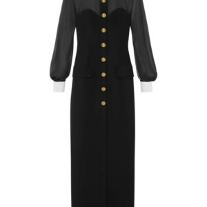 Versace silk maxi dress