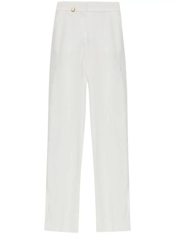 Jacquemus  charm-detail trousers