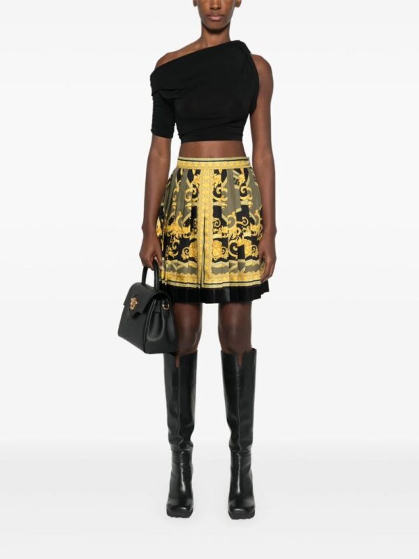 Versace  La Coupe des Dieux silk pleated skirt - Image 2