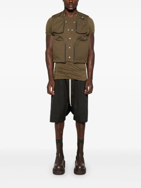 Rick Owens  cargo-pockets gilet - Image 2