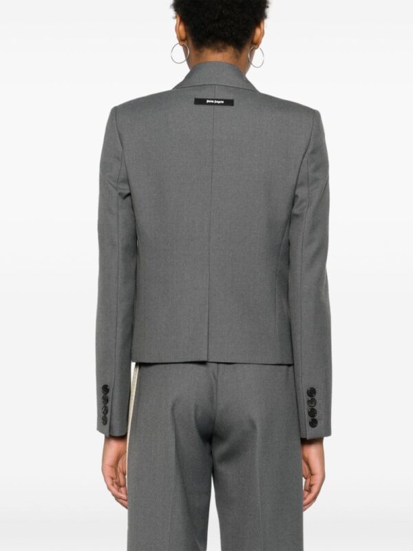 Palm Angels  crochet-panel jacket - Image 4