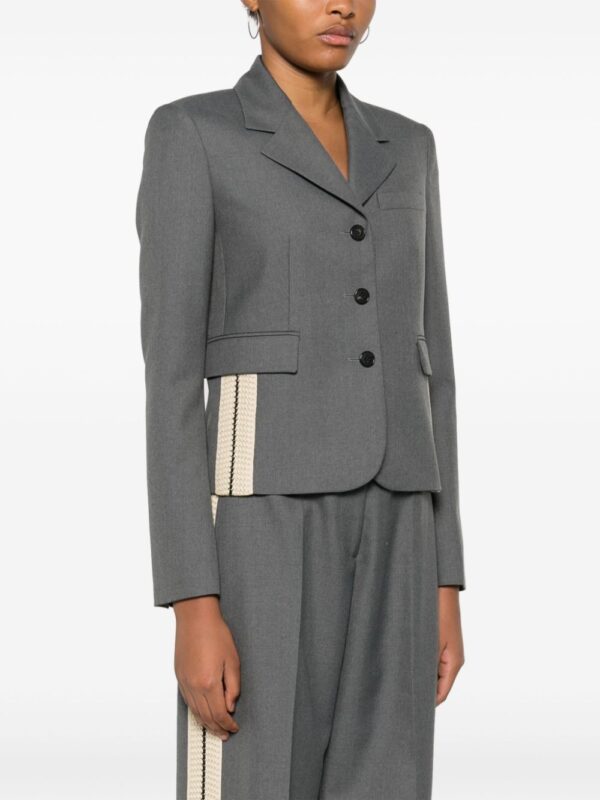 Palm Angels  crochet-panel jacket - Image 3