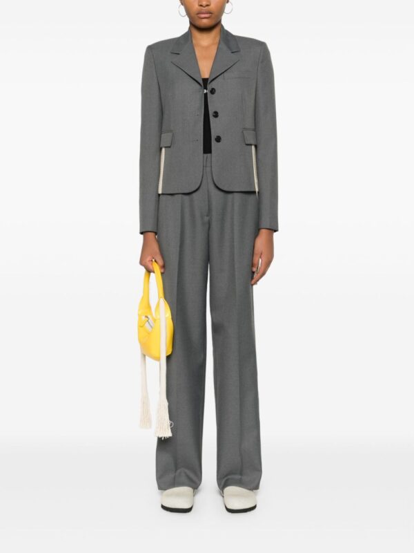 Palm Angels  crochet-panel jacket - Image 2