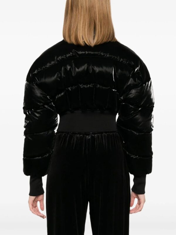 Versace Jeans Couture  laminated puffer jacket - Image 4