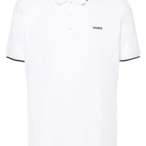HUGO  logo-appliqué polo shirt