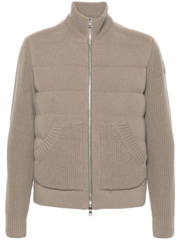 Moncler  knit-panels jacket