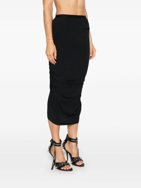 Rick Owens  Shrimp midi skirt - Image 3