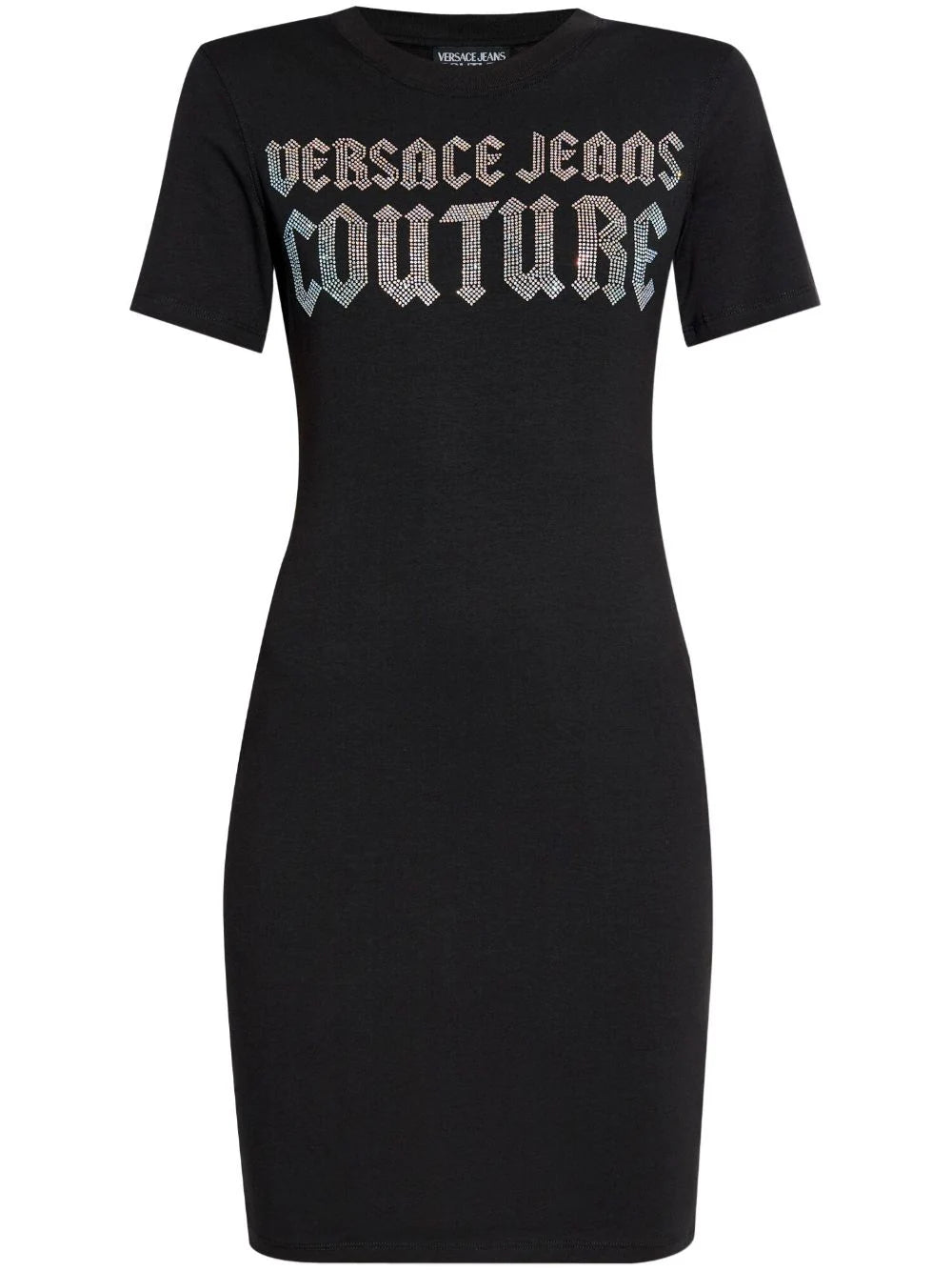 Versace Jeans Couture logo-embellished mini dress
