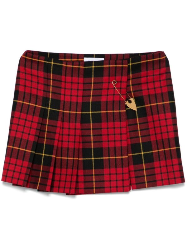 Alexander McQueen  tartan-check mini skirt