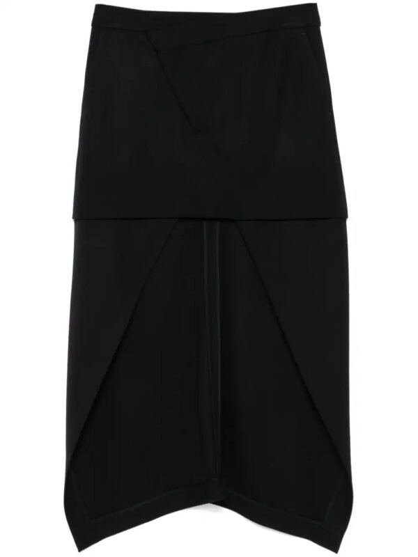Alexander McQueen  asymmetric skirt