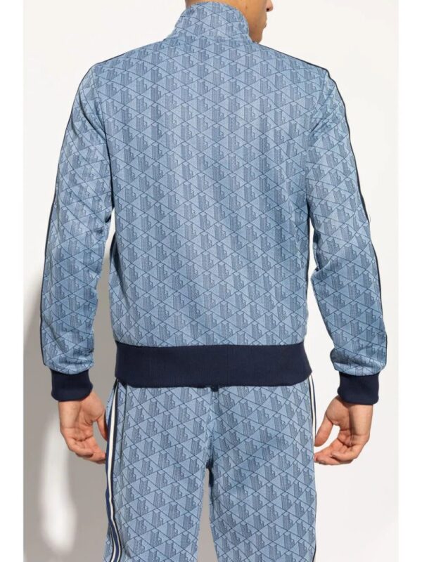 Lacoste  monogram-pattern jacket - Image 4