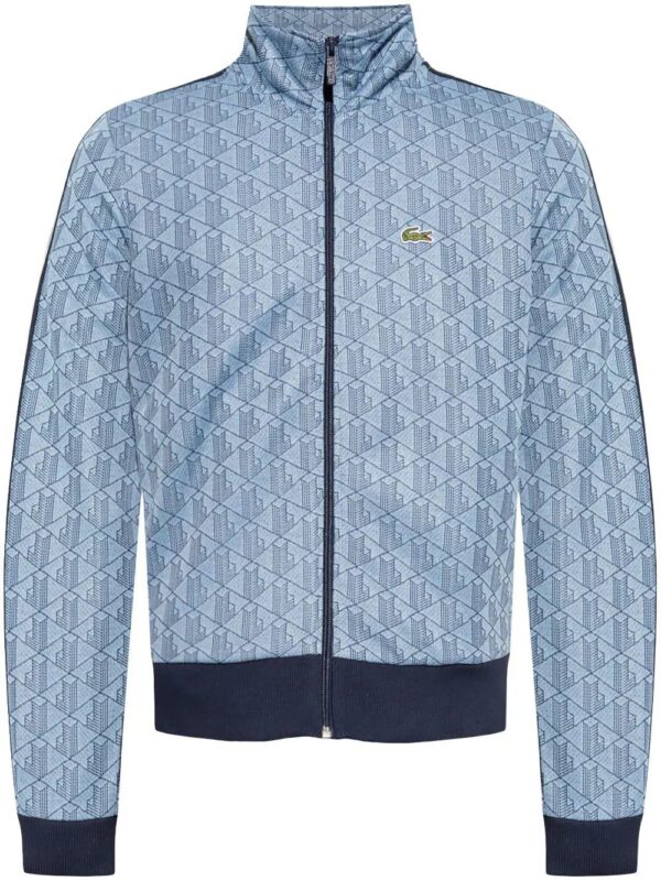 Lacoste  monogram-pattern jacket