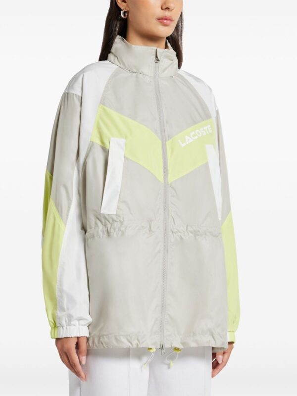 Lacoste  Oversize Hooded Colourblock jacket - Image 3