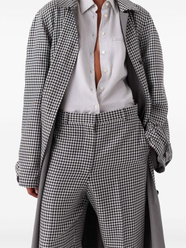 Stella McCartney  checked straight-leg trousers - Image 4