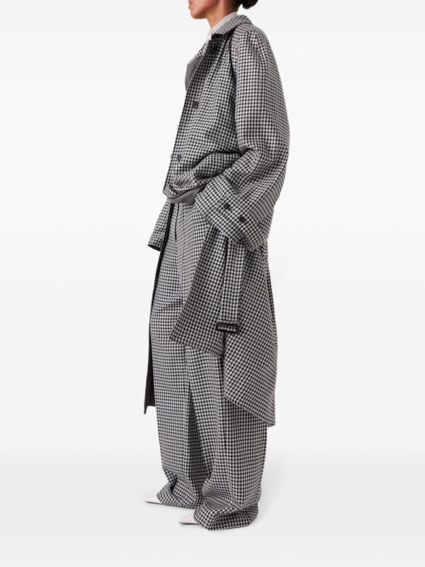 Stella McCartney  checked straight-leg trousers - Image 3