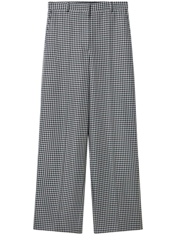 Stella McCartney  checked straight-leg trousers