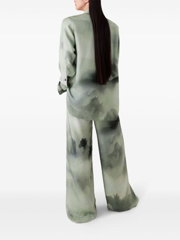 Stella McCartney  horse-print palazzo trousers - Image 4