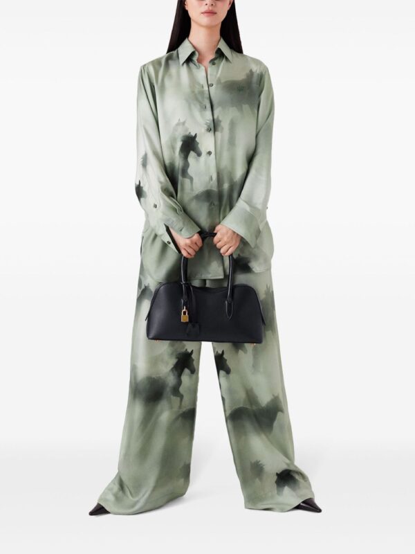 Stella McCartney  horse-print palazzo trousers - Image 2