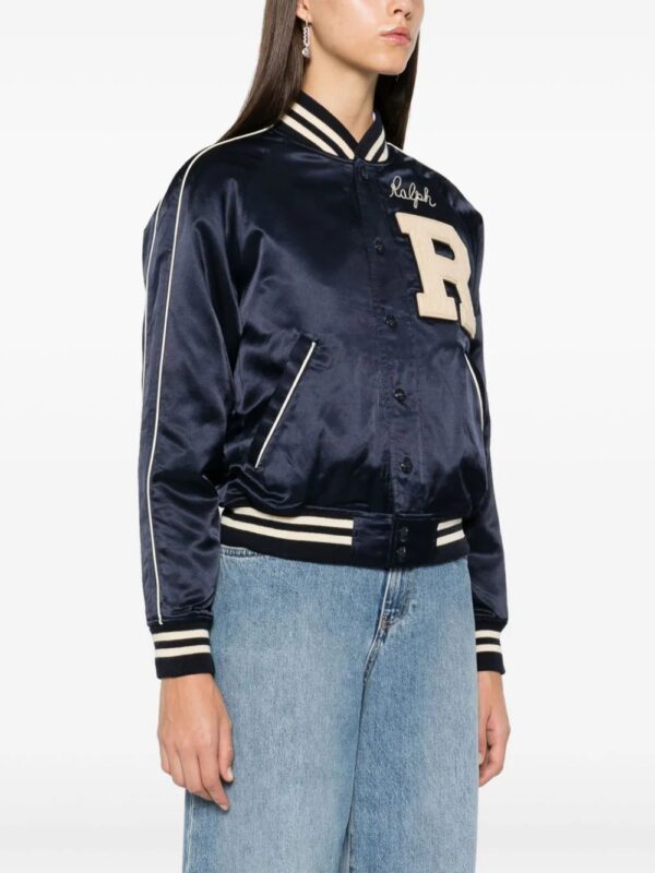 Polo Ralph Lauren  logo-patch bomber jacket - Image 3