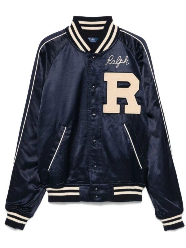 Polo Ralph Lauren  logo-patch bomber jacket