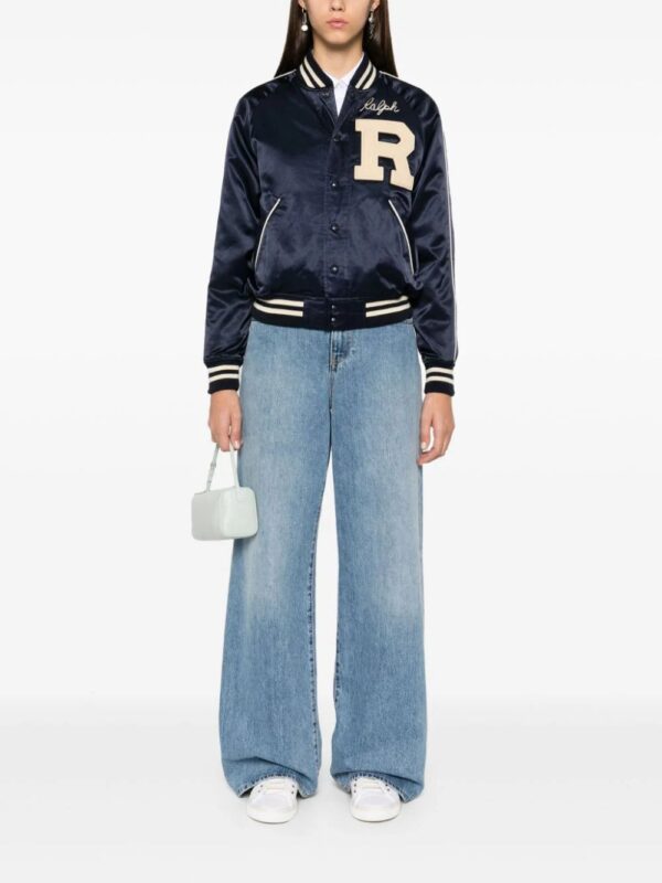 Polo Ralph Lauren  logo-patch bomber jacket - Image 2