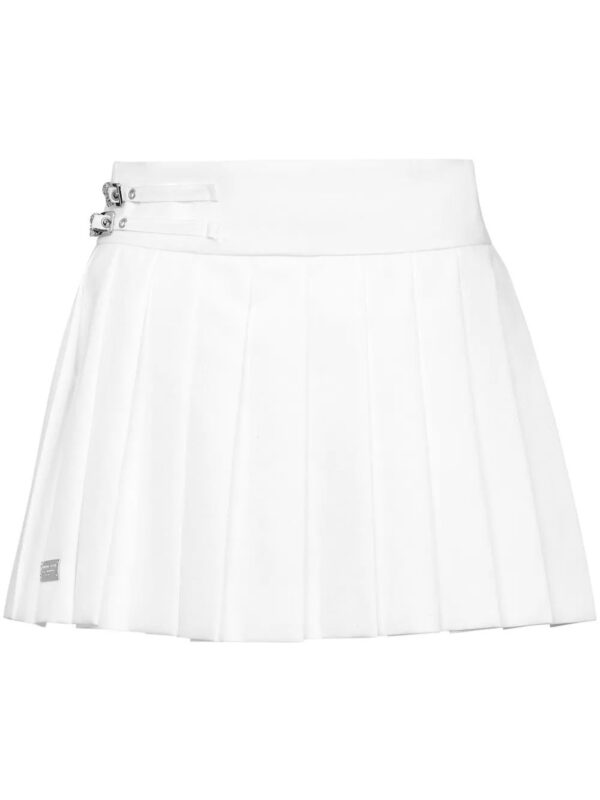 Philipp Plein  Skull pleated mini skirt