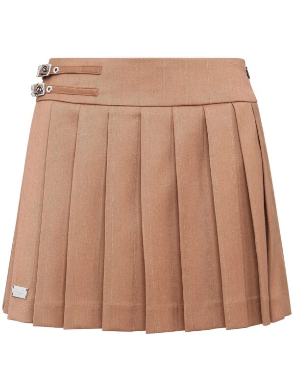 Philipp Plein  plissé mini skirt