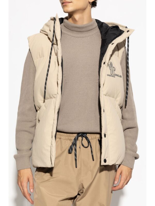 Moncler Grenoble  logo-print padded jacket - Image 3