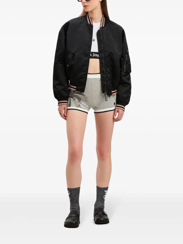 Palm Angels  curved logo bomber jacket - Image 2