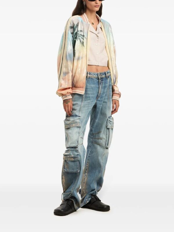 Palm Angels  Sunrise Palm bomber jacket - Image 2