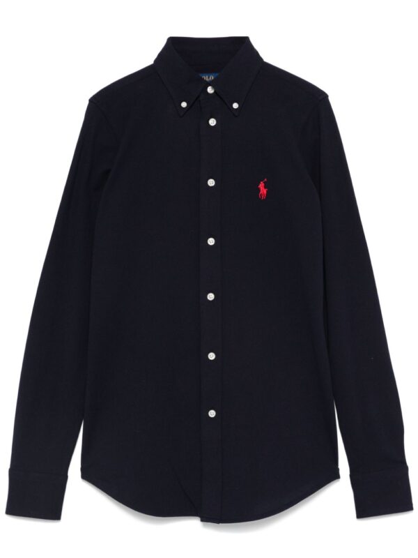 Polo Ralph Lauren  piqué-weave shirt