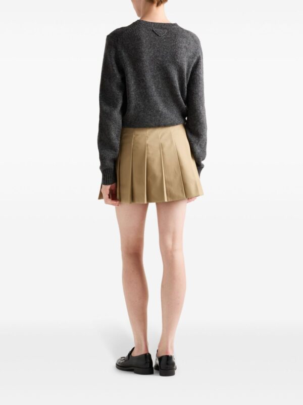 Prada  buckled pleated miniskirt - Image 3