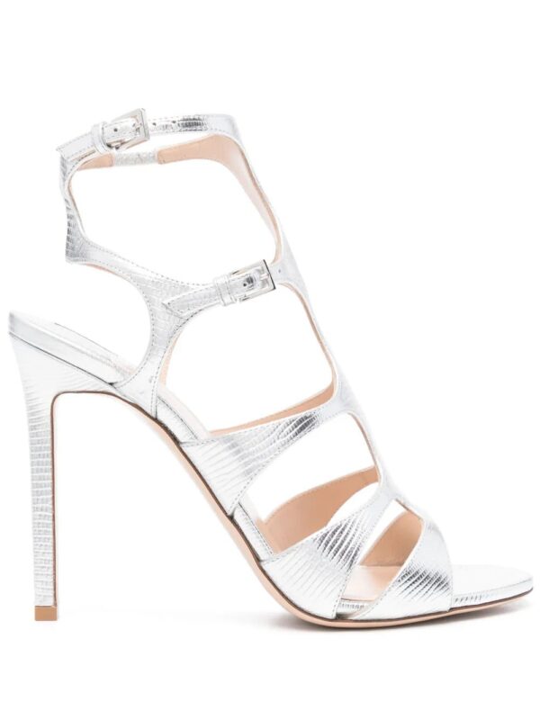 TOM FORD  115mm lizard-effect sandals