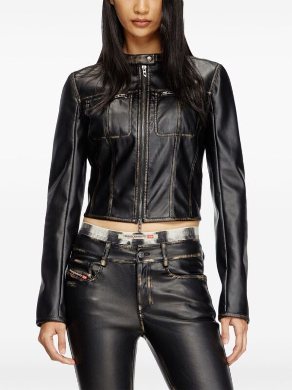 Diesel  G-Lobe biker jacket - Image 3