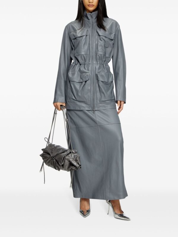 Diesel  L-Wen leather jacket - Image 2