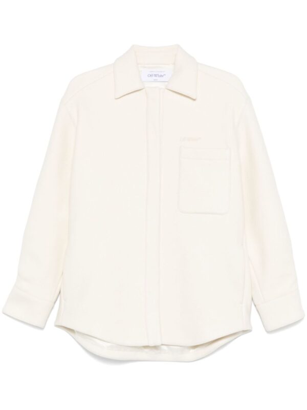 Off-White  padded shirt jacket