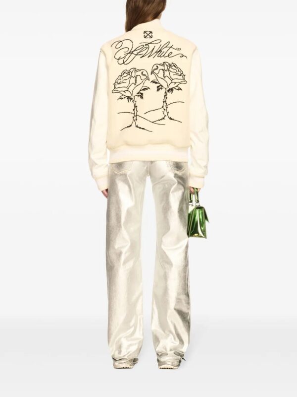 Off-White  Rose Valley bomber jacket - Image 4