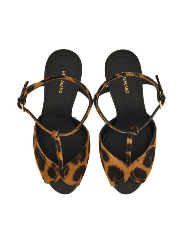 Ferragamo  70mm T-bar sandal - Image 4