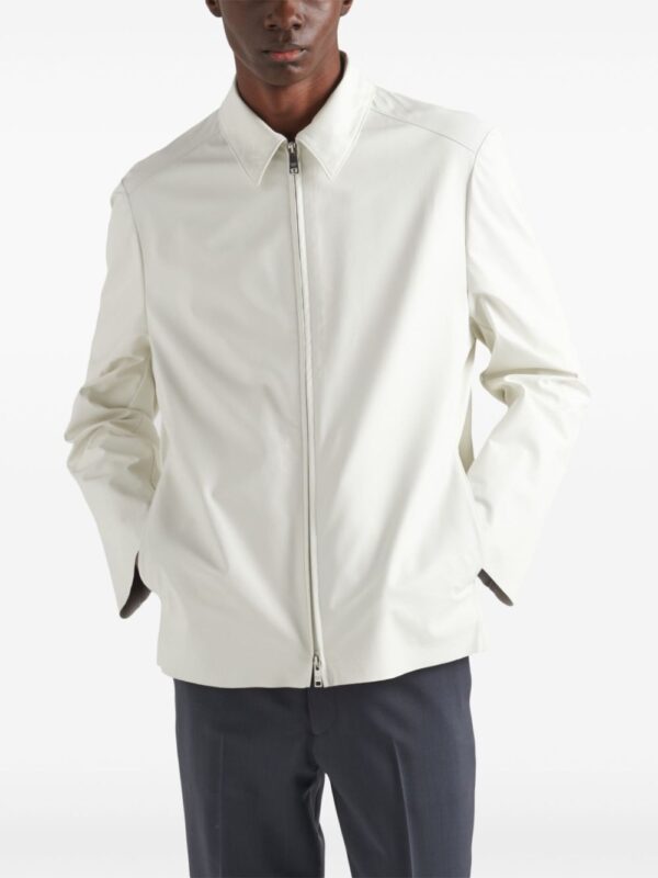 Prada  leather jacket - Image 3