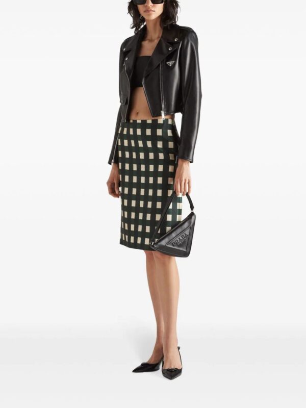 Prada  leather biker jacket - Image 2