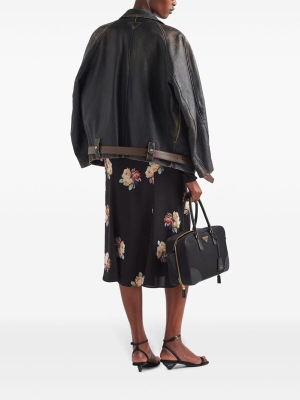 Prada  leather blouson jacket - Image 3