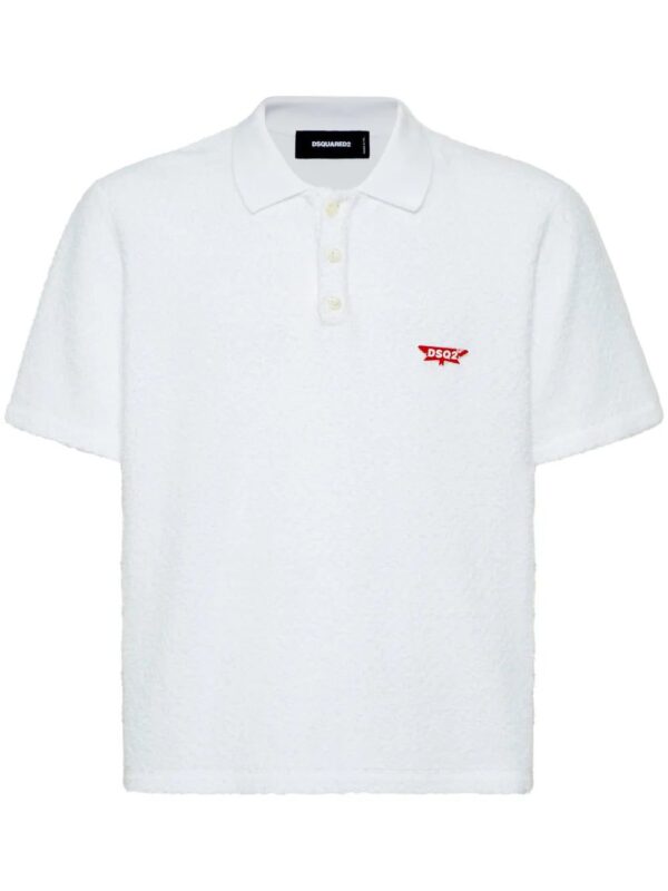 DSQUARED2  logo-appliqué polo shirt