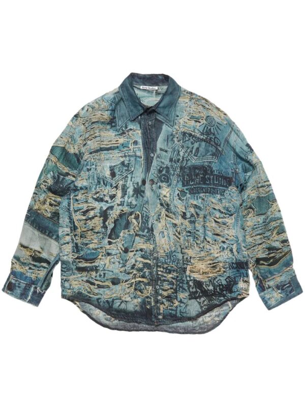 Acne Studios  printed shirt
