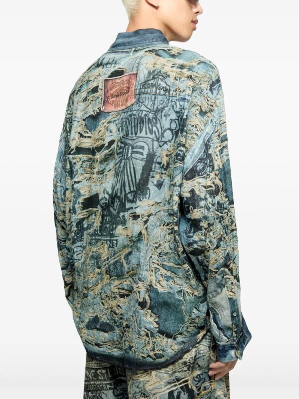 Acne Studios  printed shirt - Image 4