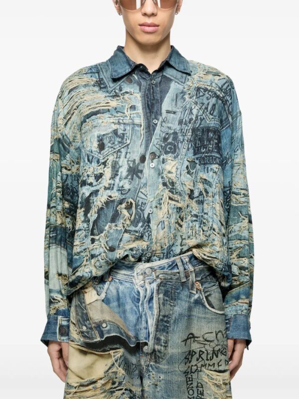 Acne Studios  printed shirt - Image 3