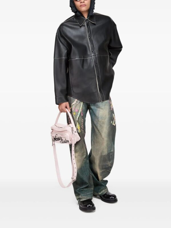 Acne Studios  leather shirt - Image 3