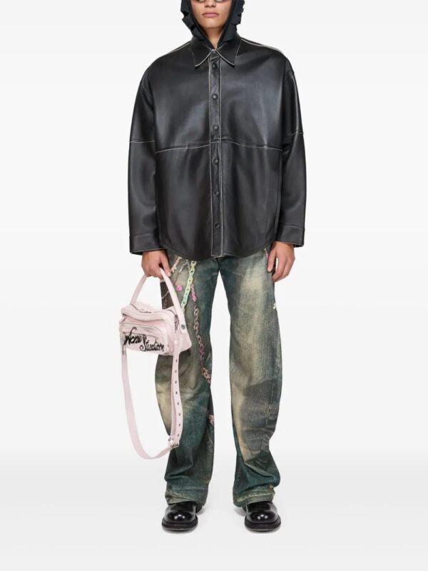 Acne Studios  leather shirt - Image 2