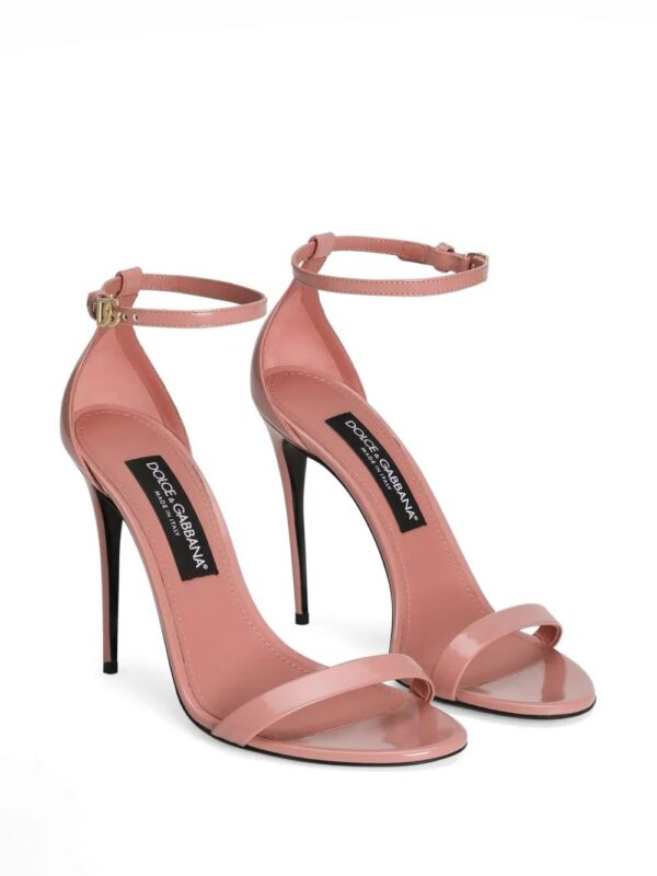 Dolce & Gabbana  105mm leather sandals - Image 2
