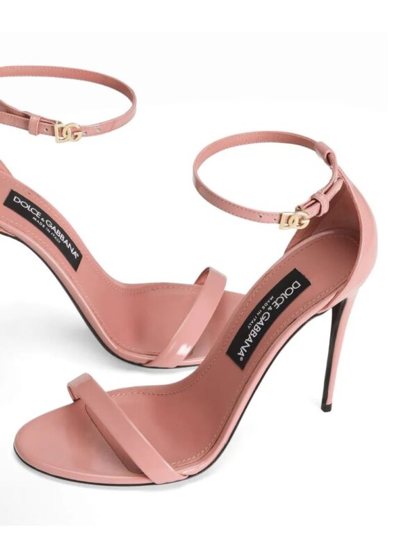 Dolce & Gabbana  105mm leather sandals - Image 4
