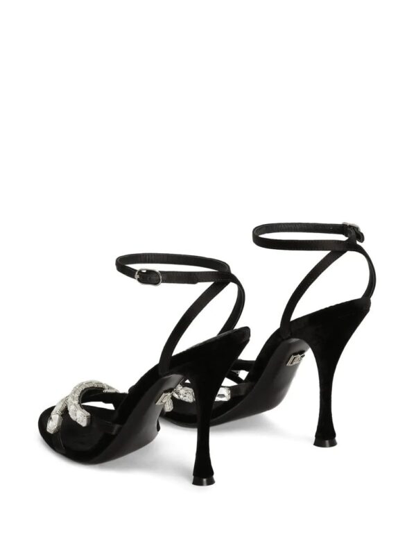 Dolce & Gabbana  105mm crystal-embellished sandals - Image 3